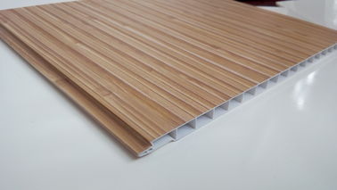 Banbooパターン ポリ塩化ビニールの天井板ポリ塩化ビニールの建築材料のパネルの天井