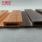 木製色/大理石色の木製のプラスチック合成の耐候性がある壁パネル