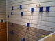 表示据え付け品ポリ塩化ビニールSlatwallのパネル、店のための貯蔵の壁パネル