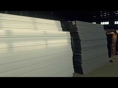 付属品 4 X 8 が付いている頑丈なポリ塩化ビニールの Slatwall のガレージ オーガナイザー システム防水