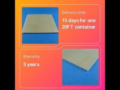 huaxiajie ホット販売木製プラスチック複合材 wpc 壁パネル壁屋根構造