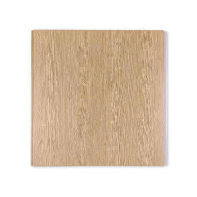 溝形ポリ塩化ビニールの連結は木製の薄板にされた色にパネルをはめる