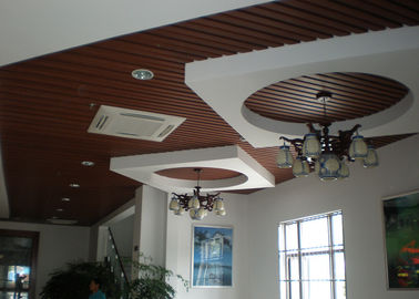 再生利用できるUPVCの壁パネル、木製のプラスチック合成の天井のタイル