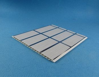 良い価格 新しいパターン ポリ塩化ビニールの壁パネル薄板にされたポリ塩化ビニールの壁パネル システム ストリップ オンライン