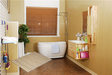 良い価格 200*6mm室内装飾のための再生利用できる薄板にされたWPCの壁パネル オンライン