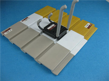 良い価格 暗灰色 8ft の貯蔵の壁パネル、技術部屋のための木製のプラスチック板壁パネル オンライン