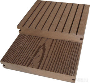 良い価格 固体 Wpc の合成の木製の Decking の泡の Planking 140mm x 25mm オンライン