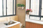 浴室のための装飾的な台所壁カバーWPCの壁のクラッディングSGSの証明