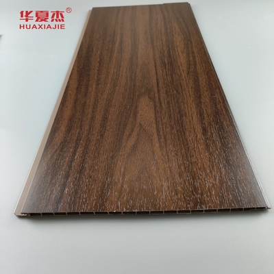 木の薄板にされた装飾的な天井板、再生利用できるポリ塩化ビニールの壁カバー250*8mm