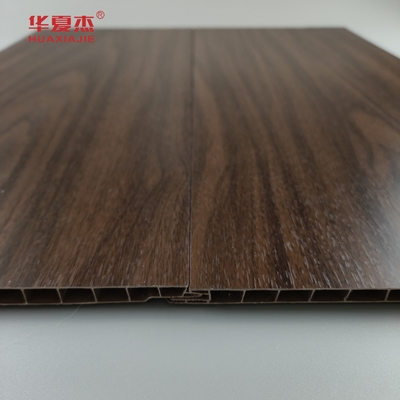 木の薄板にされた装飾的な天井板、再生利用できるポリ塩化ビニールの壁カバー250*8mm