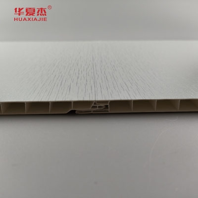 モダンデザイン シルバーカラーPVC 天井と壁パネル 防湿壁PVCパネル 建物の装飾