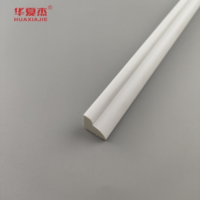 卸売コスト価格PVC鋳造 外部のビーズ 白ビニール 8FT 13x11mmPvcプロファイル 建材