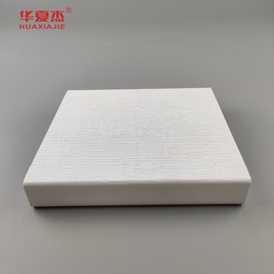 ホットセール トリムボード ホワイトビニール 5/4IN*6IN*12FT PVC 木材パターン模造板
