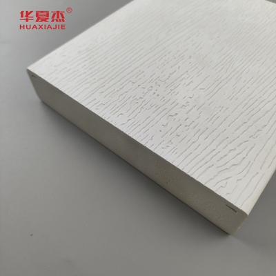 ホットセール トリムボード ホワイトビニール 5/4IN*6IN*12FT PVC 木材パターン模造板
