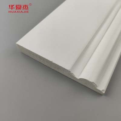 高品質の pvcベース 鋳造 白い滑らかな表面 95x12mm pvc スコート 室内装飾