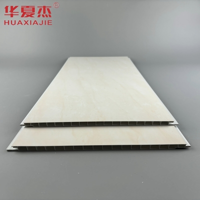 高品質の黄色の大理石のデザイン 250x8mm pvc壁パネル 簡単に設置 pvc天井パネル 浴室の装飾