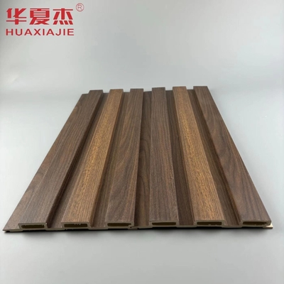 高品質の木粒 laminated wpc フラットされた壁パネル 外壁 wpc パネル 住宅装飾