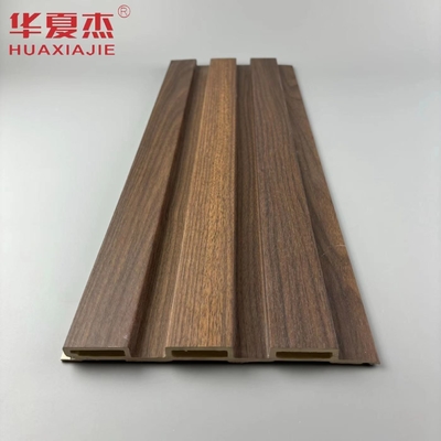 高品質の木粒 laminated wpc フラットされた壁パネル 外壁 wpc パネル 住宅装飾