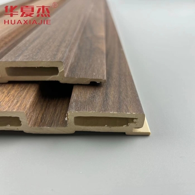 高品質の木粒 laminated wpc フラットされた壁パネル 外壁 wpc パネル 住宅装飾