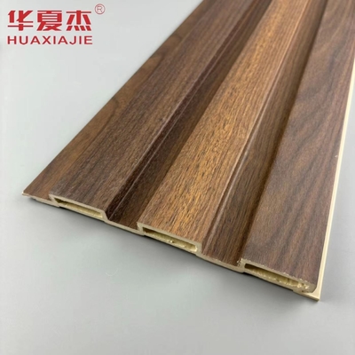 高品質の木粒 laminated wpc フラットされた壁パネル 外壁 wpc パネル 住宅装飾