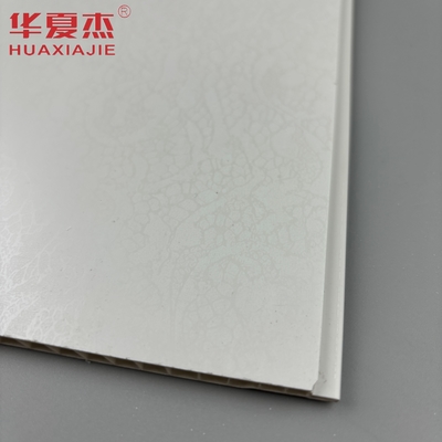 高品質 250x5mm 壁PVCパネル 層状の花紋PVC天井パネル 家壁の装飾用