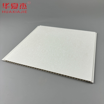 高品質 250x5mm 壁PVCパネル 層状の花紋PVC天井パネル 家壁の装飾用