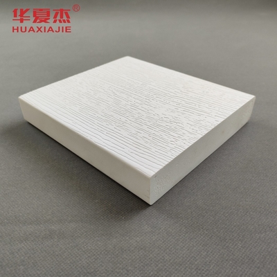 木造パターン PVC 板 白色 PVC 鋳造 建物の装飾用