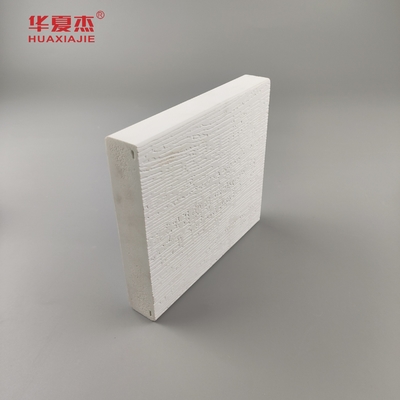 木造パターン PVC 板 白色 PVC 鋳造 建物の装飾用