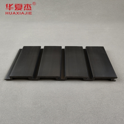 ブラック 高光沢PVC スラットウォール パネル 家庭 インテリア PVC ガレージ パネル