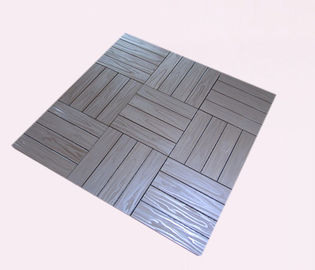良い価格 耐熱性木製のプラスチック合成の Decking/ヒマラヤスギの Decking の灰色 オンライン