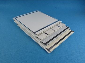 良い価格 55% - 80% UPVCの壁パネル、銀製の端が付いている屋内使用ポリ塩化ビニール カバー板 オンライン