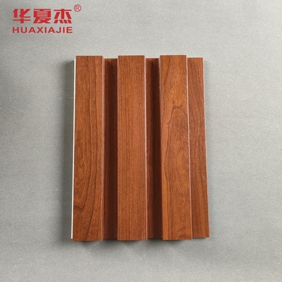 耐候性がある庭合成WPCの壁パネル屋内200mm x 16mm