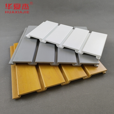 良い価格 ISO白い木ポリ塩化ビニールSlatwallのパネル/木製のプラスチックは壁板に細長い穴をつけました オンライン