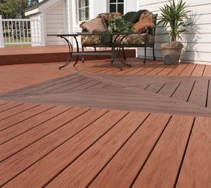 良い価格 環境の Wpc の合成の Decking の搭乗は紫外線およびすべり止めに抵抗します オンライン