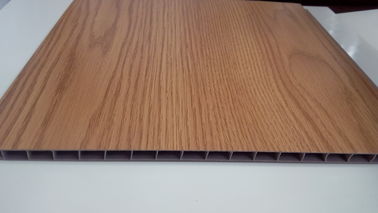 良い価格 木の穀物が付いている積層の UPvc のプラスチック偽の壁パネル オンライン